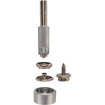 General 1267 Screw Snap Fastener Kit, Nickel