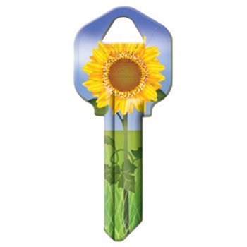 KW1-17 KEYBLANK SUNFLOWER