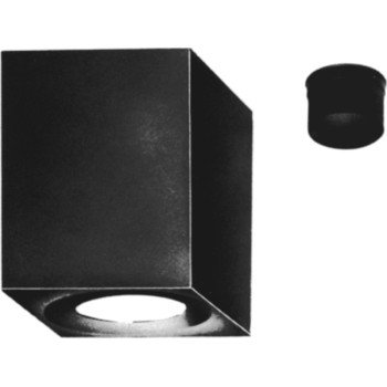 AmeriVent 8HS-RSA12 Roof Support Box, Black