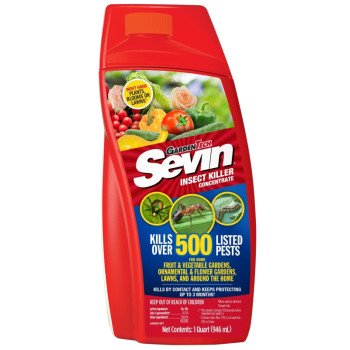 Sevin 100530122 Insect Killer, Liquid, Spray Application, 16 oz Bottle