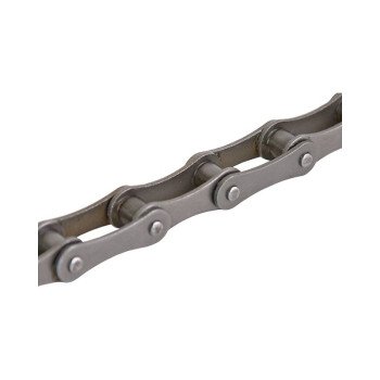 Koch 7424100 Double Pitch Roller Chain, #A2040, 10 ft L, 1 in TPI/Pitch, Metal