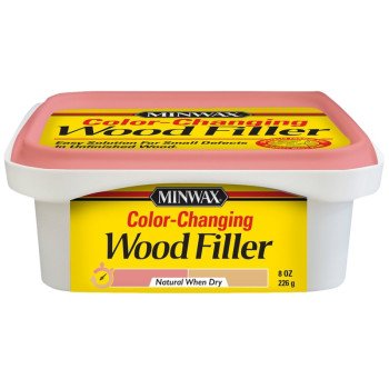 Minwax 448700000 Wood Filler, Liquid, Natural, 8 oz