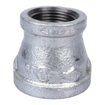 ProSource 24-11/4X1G Reducing Pipe Coupling, 1-1/4 x 1 in, Threaded, Malleable Steel, SCH 40 Schedule