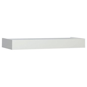 Shelf-Made 0140-36WT Floating Shelf, White, 30 lb, 1-Shelf, 8-1/2 in L, 36 in W, Wood