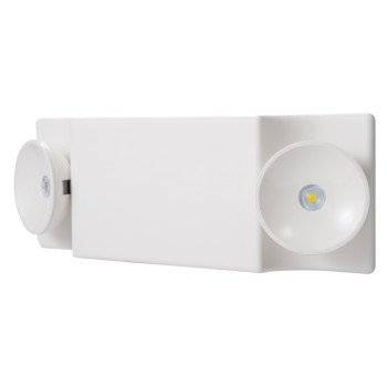 Sure-Lites SEL Series SEL25 Emergency Light, 14 in OAW, 4-3/4 in OAH, 120/240/277 VAC, 0.6 W, LED Lamp, White