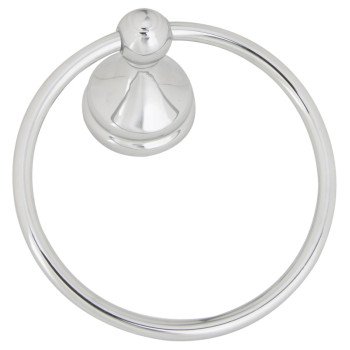 Boston Harbor L5060-26-103L Towel Ring, 6 in Dia Ring, Wall Mounting