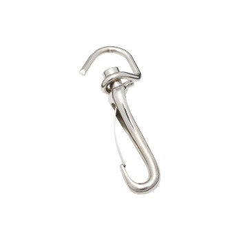 National Hardware 3071BC Series N222-794 Spring Snap, 30 lb Working Load, Zinc, Nickel