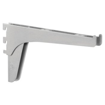 Knape & Vogt 185 ANO 18 Shelf Bracket, Steel, Anochrome