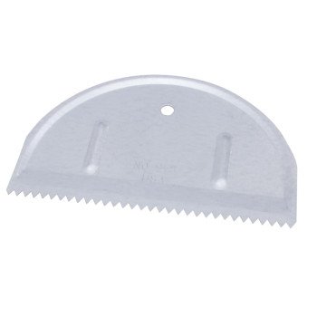 Marshalltown 978 Spreader, 4 in W Blade, Notched, Ribbed Blade