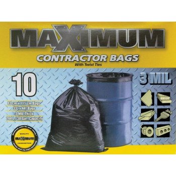 33441 BAG GRBGE CNTCR33X44 BLK