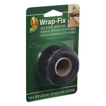 Duck 442055 Electrical Tape, 10 ft L, 1 in W, Black