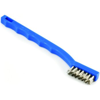 Forney 70488 Scratch Brush, 0.006 in L Trim, Stainless Steel Bristle