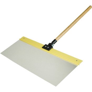 Hyde 28010 Spray Shield, 24 x 9 in Blade, Hardwood Handle, ACME Threaded Handle