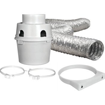 Dundas Jafine ProFlex TDIDVKZW Dryer Vent Kit, Indoor, 12-Piece