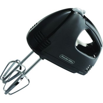 Hamilton Beach Easy-Mix Series 62507 Hand Mixer, 100 W, 5-Speed, Black