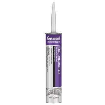 Geocel 2300 GC66100 Construction Tripolymer Sealant, Clear, 10.3 fl-oz Cartridge