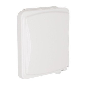 TayMac MM410W Weatherproof In-Use Cover, 3-1/4 in L, 4 in W, 1-Gang, Polycarbonate, White