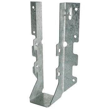 Simpson Strong-Tie LUS Series LUS28Z Joist Hanger, 6-5/8 in H, 1-3/4 in D, 1-9/16 in W, 2 x 8 in, Steel, ZMAX, Face