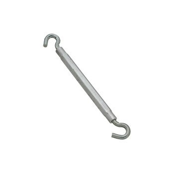 National Hardware 2174BC Series N222-034 Turnbuckle, 215 lb Working Load, 3/8-16 in Thread, Hook, Hook, 16 in L Take-Up