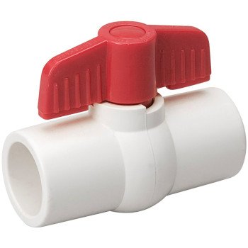 B & K ProLine 6700CTS Series 107-123HN Ball Valve, 1/2 in Connection, Slip x Slip, 100 psi Pressure, CPVC Body