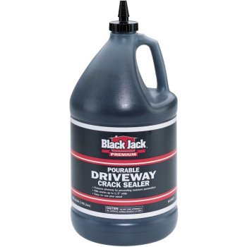 Black Jack 6435-9-34 Crack Sealer, Liquid, Black, 1 gal Container