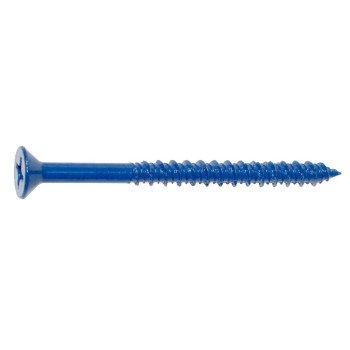 Midwest Fastener 10544 Masonry Screw, 1/4 in Dia, 3-1/4 in L, Steel, 1/PK