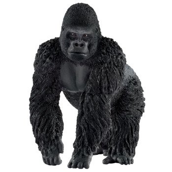 Schleich-S 14770 Gorilla Male Figurine, Gorilla Animal, Plastic