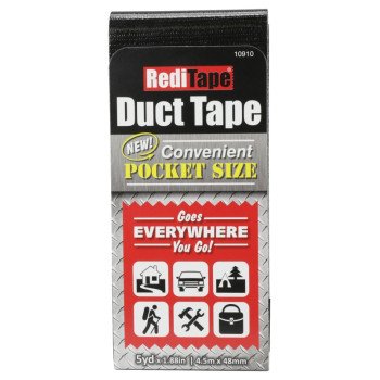 10910 DUCT TAPE PCKT SZD BLACK