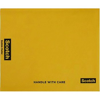 Scotch 7914 Bubble Mailer, #2, Kraft, Self-Seal Closure