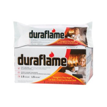 Duraflame 7184N Fire Log, 1.5 hr Burn Time, 2.5 lb