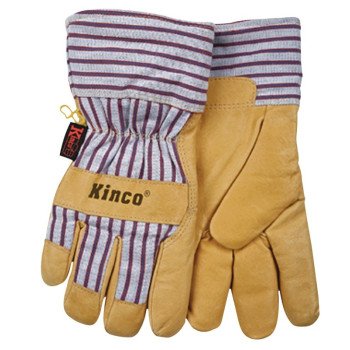 Heatkeep 1927-M Protective Gloves, Men's, M, Wing Thumb, Palamino