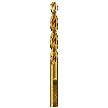 DEWALT DWA1220 Drill Bit, 5/16 in Dia, 4-1/2 in OAL, Parabolic Flute, 3-Flat Shank