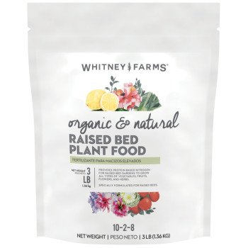 Whitney Farms 3300310 Organic Dry Plant Food, Granular, 3 lb