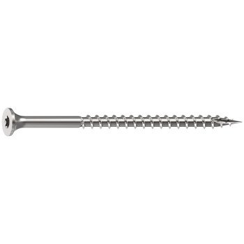 Camo 0348174 Deck Screw, #10 Thread, 3 in L, 2/3 Thread, Bugle Head, Star Drive, Sharp, Type-17 Point, 350