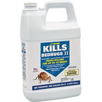 J.T. Eaton 207-W1G Bed Bug Insecticide, Liquid, Spray Application, 1 gal