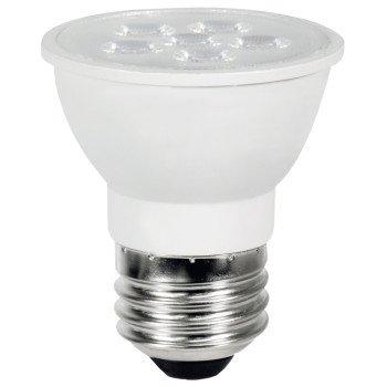 Feit Electric BPEXN500/MED/850/CAN LED Bulb, Track/Recessed, MR16 Lamp, 50 W Equivalent, E26 Lamp Base, Dimmable