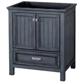 Craft + Main Brantley Series BABV3022D Bathroom Vanity, 30 in W Cabinet, 21-1/2 in D Cabinet, 34 in H Cabinet, Wood