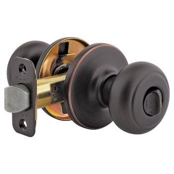 Kwikset 300CV 11P CP Privacy Door Knob, Venetian Bronze