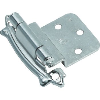 Amerock BPR3428G9 Cabinet Hinge, Sterling Nickel