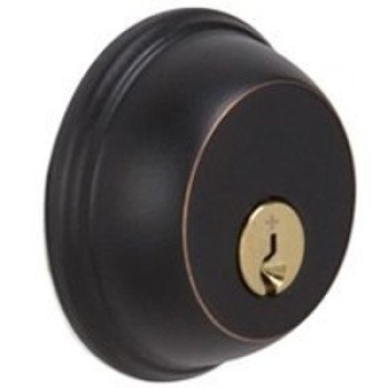 Schlage B62V 716 Deadbolt, 1 Grade, SC1 Key, Metal, Aged Bronze, 2-3/8, 2-3/4 in Backset, C Keyway