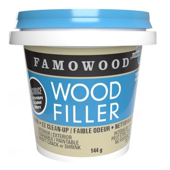 Famowood 42042126 Wood Filler, Natural, 144 g