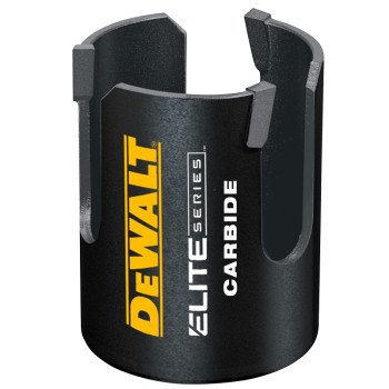 DEWALT ELITE Series DAH4214 Hole Saw, 2-1/4 in Dia, 2-7/16 in D Cutting, 5/8 in Arbor, Carbide Cutting Edge