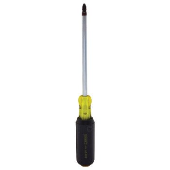 STANLEY 65-903 Screwdriver, #3 Drive, Phillips Drive, 11 in OAL, 6 in L Shank, Vinyl Grip Handle