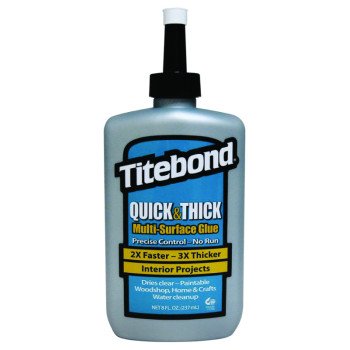 Titebond 2403 Wood Glue, White, 8 oz Bottle