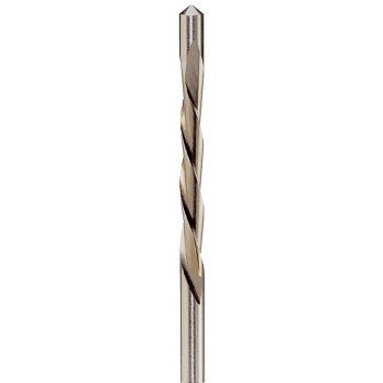 Rotozip GP8 Guidepoint Bit, 1/8 in Dia, 2 in L, 1-1/2 in L Flute, 1/8 in Dia Shank, Steel