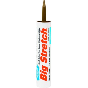 Sashco 10018 Caulk, Woodtone,-30 to 250 deg F, 10.5 oz, Cartridge