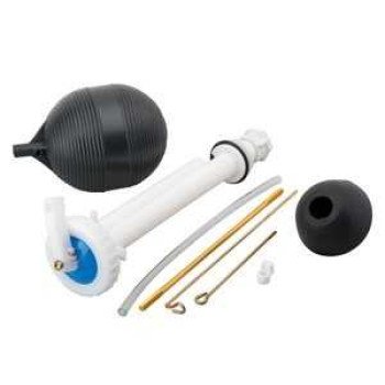 Moen M-Line Series M5100 Toilet Repair Kit, Includes: (1) Chain, Clip, Flapper, Float, Float Rod, Refill Tube