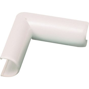 Wiremold C17 Wireway Inside Elbow, Non-Metallic, PVC, White