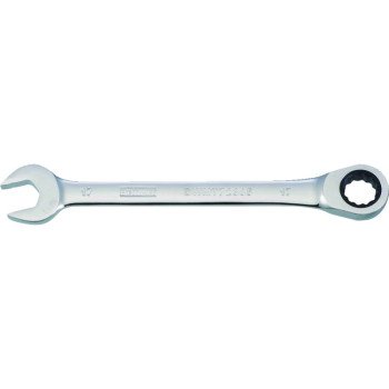 DeWALT DWMT72305OSP Combination Wrench, Metric, 17 mm Head, 8-25/32 in L, 12-Point, Chrome, Comfort-Grip Handle