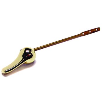 Danco 88010 Toilet Handle, Metal, Polished Brass, For: Most Toilets